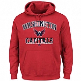 Men's Washington Capitals Majestic Heart x26 Soul Hoodie - Red,baseball caps,new era cap wholesale,wholesale hats